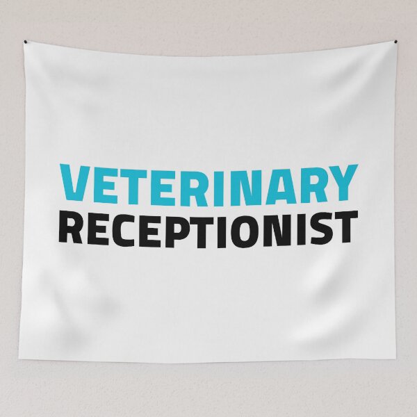 Item preview, Veterinary Receptionist designed and sold by ezralfredo.