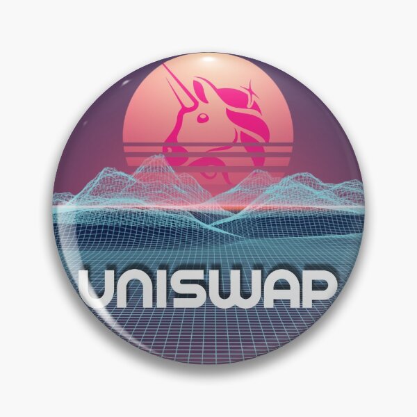 Item preview, Uniswap Space Sunset Digital Galaxy Crypto UNI Cryptocurrency designed and sold by Bitcoin-Fashion.