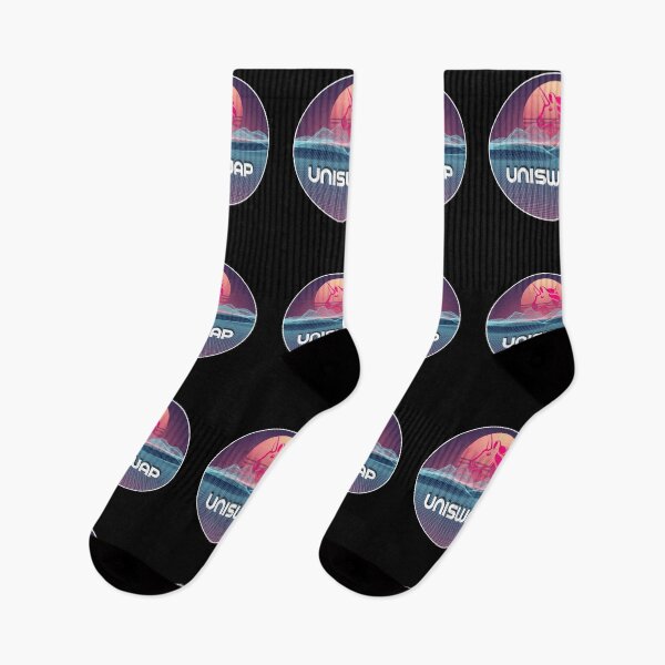 Item preview, Uniswap Space Sunset Digital Galaxy Crypto UNI Cryptocurrency designed and sold by Bitcoin-Fashion.