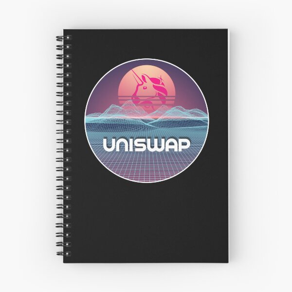 Item preview, Uniswap Space Sunset Digital Galaxy Crypto UNI Cryptocurrency designed and sold by Bitcoin-Fashion.