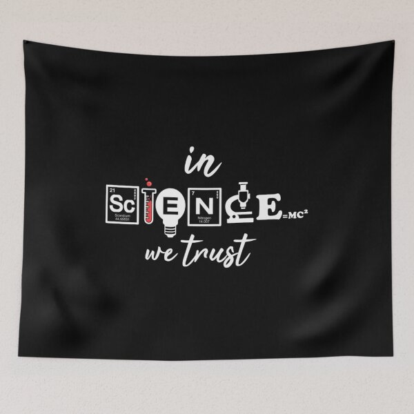 Item preview, In Science We Trust designed and sold by Soosbenjamin.