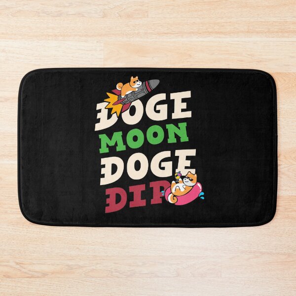 Item preview, Doge Moon Doge Dip Dogecoin Crypto designed and sold by jepchan.
