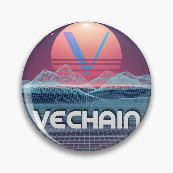 Item preview, VeChain Space Sunset Digital Galaxy Crypto VET Cryptocurrency designed and sold by Bitcoin-Fashion.