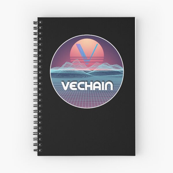 Item preview, VeChain Space Sunset Digital Galaxy Crypto VET Cryptocurrency designed and sold by Bitcoin-Fashion.