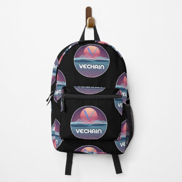 Item preview, VeChain Space Sunset Digital Galaxy Crypto VET Cryptocurrency designed and sold by Bitcoin-Fashion.