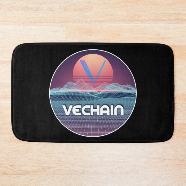 Item preview, VeChain Space Sunset Digital Galaxy Crypto VET Cryptocurrency designed and sold by Bitcoin-Fashion.