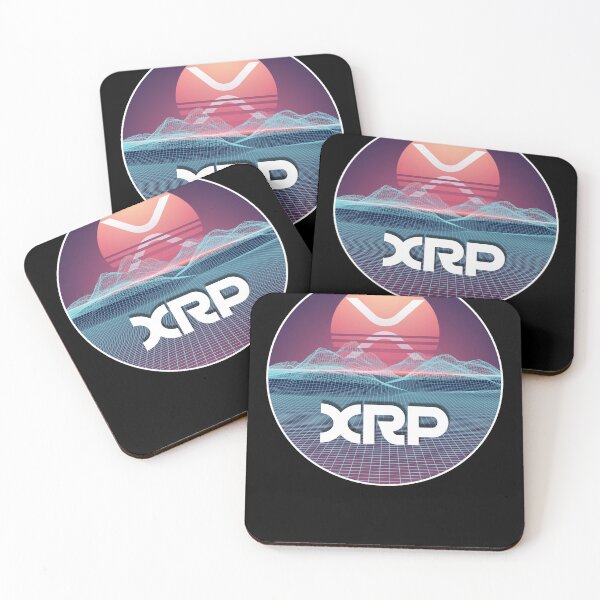 Item preview, Space Sunset Digital Galaxy Crypto XRP Cryptocurrency designed and sold by Bitcoin-Fashion.