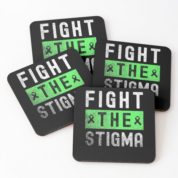 Item preview, Fight the stigma Mental Health Awareness designed and sold by ExpressWayFour.