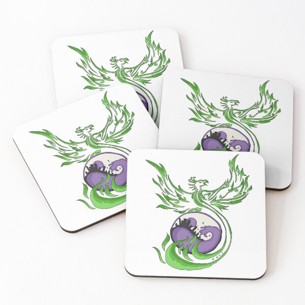 Item preview, Green flame is the hottest Flame - Phoenix  designed and sold by Liberatas.