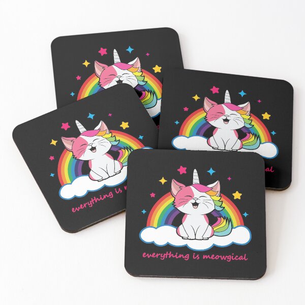 Item preview, Cute Caticorn - Everything is Meowgical  designed and sold by Tucker0231.
