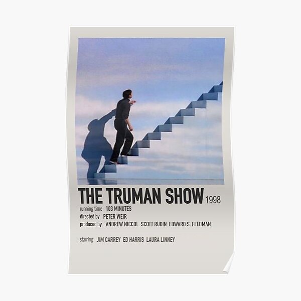 Le film Truman Show Poster