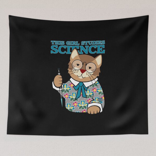 Item preview, This Girl Studies Science designed and sold by Soosbenjamin.