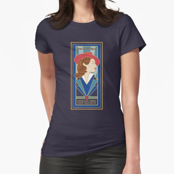 A Sense Of Worth Fitted T-Shirt