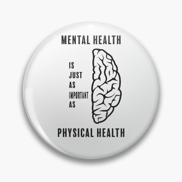 Item preview, Mental Health & Physical Health designed and sold by PTTees.