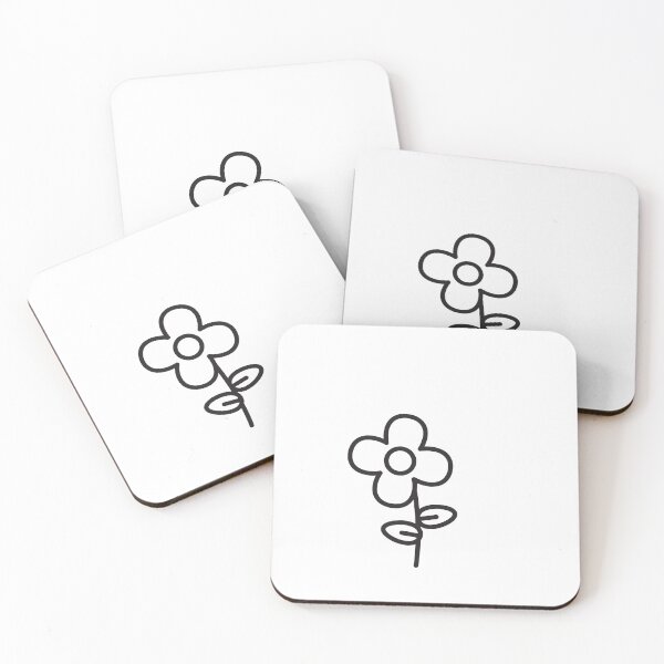 Item preview, cute one line bib flower designed and sold by Floralsharry.