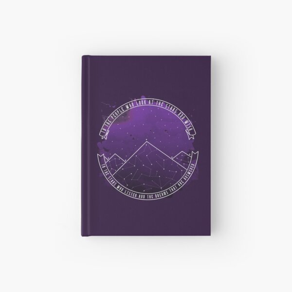 Look At The Stars And Wish | Night Court Hardcover Journal