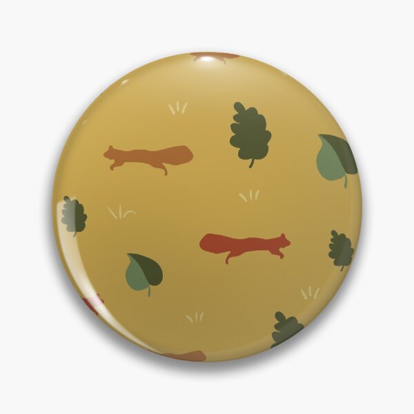 Item preview, red squirrels woodland pattern designed and sold by rysunki-malunki.