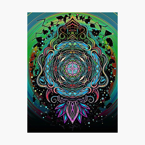 Aperçu de l'œuvre Mandala HD 1 * couleur 3 créée et vendue par Roman Babaevskiy.