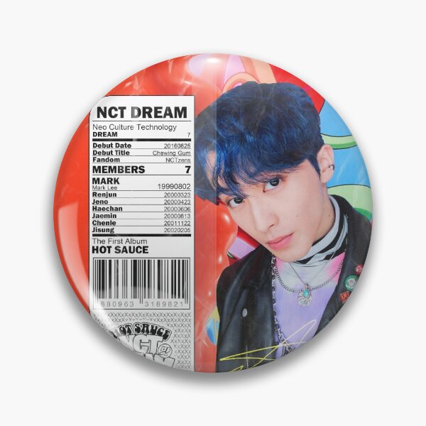Item preview, nct dream - hot sauce - crazy jalapeno ver - mark lee designed and sold by princehxns.