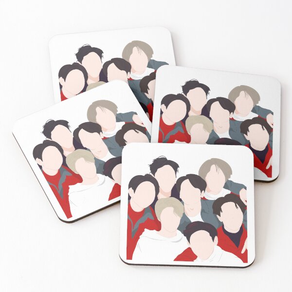 Item preview, GOT7 Group Photoshoot Faceless Portrait designed and sold by WPrintMPalette.