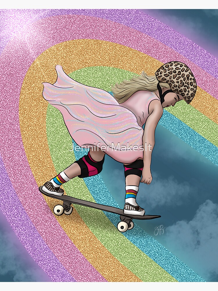 Rainbow Halfpipe by JenniferMakesIt
