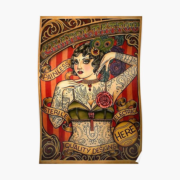 T C3 A4towierte Dame Geschenke Merchandise Redbubble