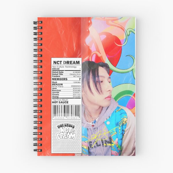 Item preview, nct dream - hot sauce - crazy jalapeno ver - huang renjun designed and sold by princehxns.