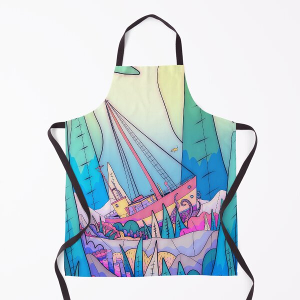 Item preview, The sunken ship designed and sold by Swadeillustrations.