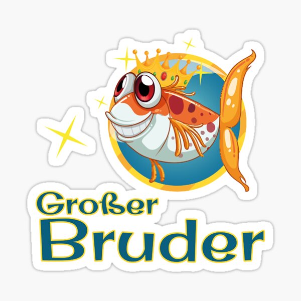 Großer Bruder - Brainbubbles Sticker