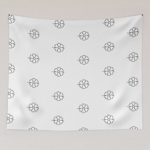 Item preview, one line flower art designed and sold by Floralsharry.