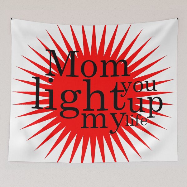 Item preview, Mom you light up my life designed and sold by Fariashamshad.