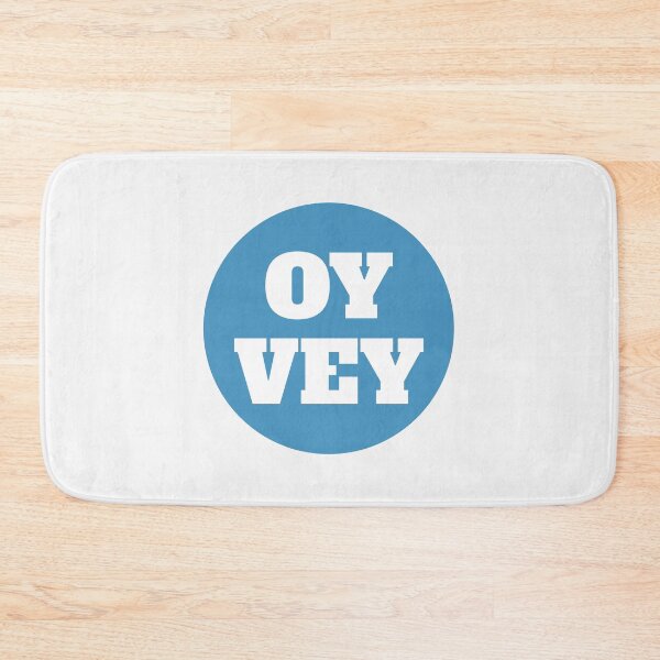 Item preview, Oy Vey - Blue Circle designed and sold by Chubuter.