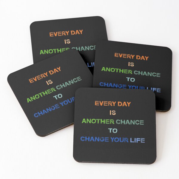 Item preview, Every Day Is Another Chance To Change Your Life designed and sold by wisamart.