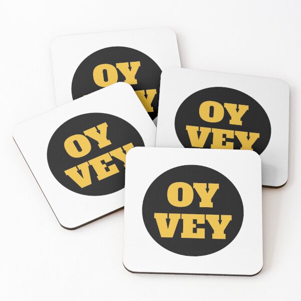 Item preview, Oy Vey - Black Circle designed and sold by Chubuter.