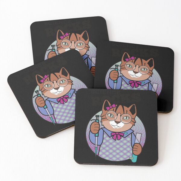 Item preview, Science Rocks Tiger Cat Girl designed and sold by Soosbenjamin.