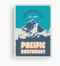 Pacific Northwest. Canvas Print