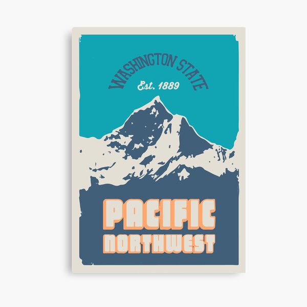 Pacific Northwest. Canvas Print