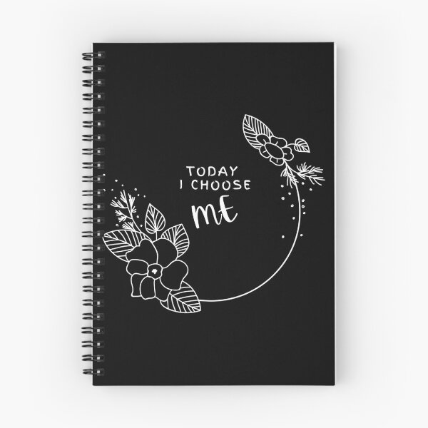 Item preview, Today I Choose Me | White on Black Design | Self Belief | Love Yourself First designed and sold by FrequencyV.