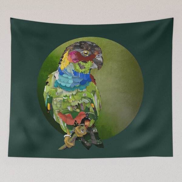 Item preview, Blue Throated Conure designed and sold by Ruud van Koningsbrugge.