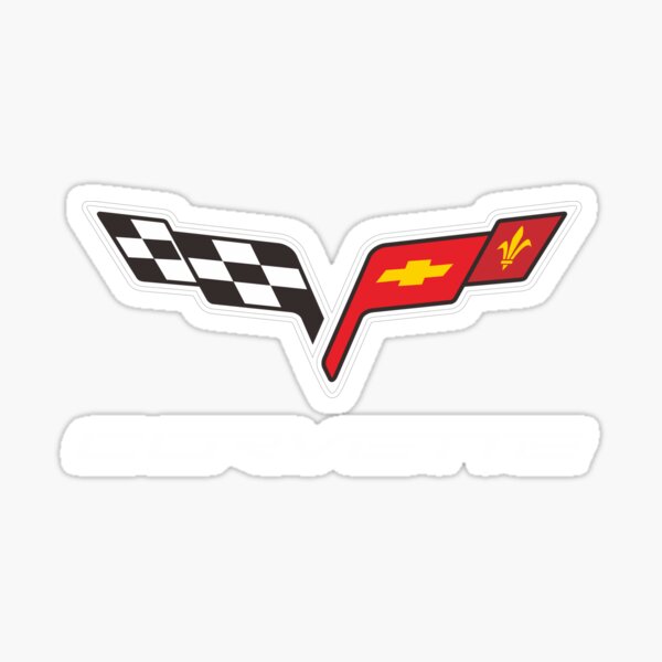 Bestseller Corvette Sticker
