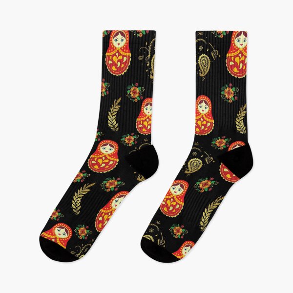 Item preview, Matryoshka russian doll pattern designed and sold by Dolyaz.