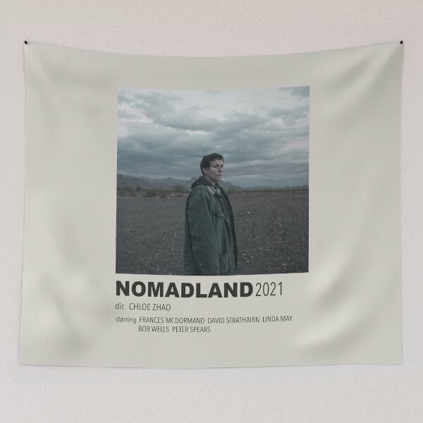 Item preview, nomadland poster designed and sold by waakeme-up.