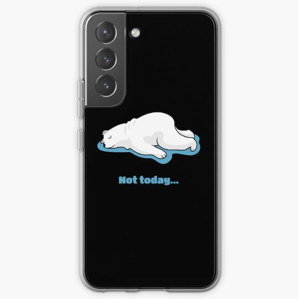 Nicht heute Eisbär - Gehirnblasen Samsung Galaxy Flexible Hülle