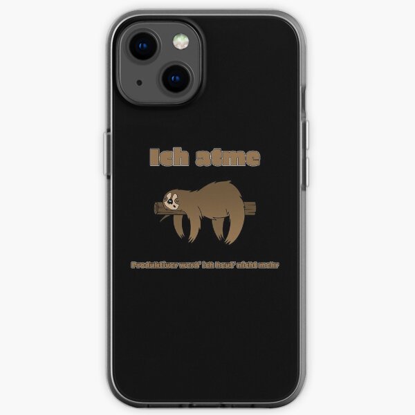 Ich atme - Gehirnblasen iPhone Flexible Hülle