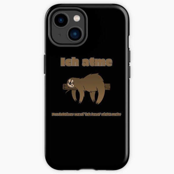 Ich atme - Gehirnblasen iPhone Robuste Hülle