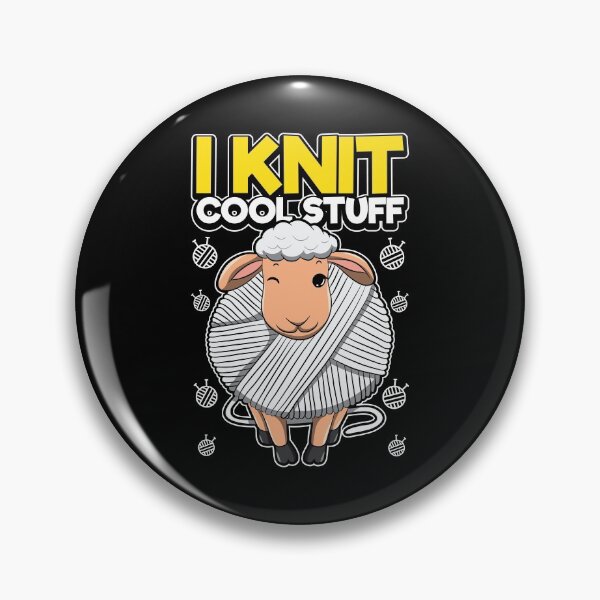 Item preview, I Knit Cool Stuff - Sheepie Knitting designed and sold by anziehend.