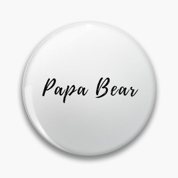 Item preview, Papa Bear in Cursive Font designed and sold by Increnimal.
