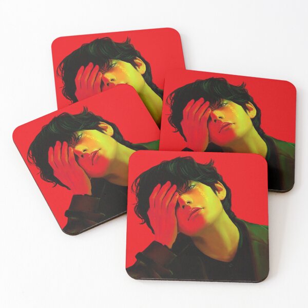 Item preview, V- Red Taehyung designed and sold by Valentina Reale.