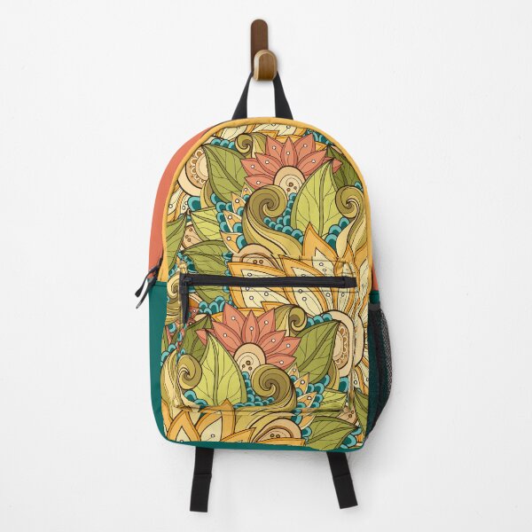 Item preview, Doodle Pattern with Floral Motifs designed and sold by lissantee.