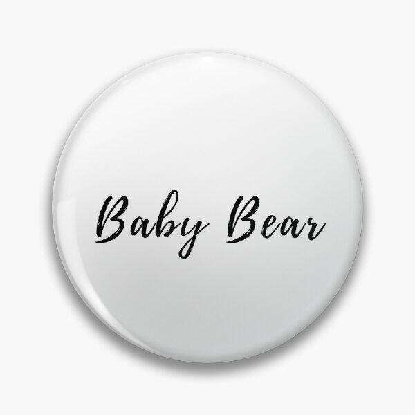 Item preview, Baby Bear in Cursive Font designed and sold by Increnimal.